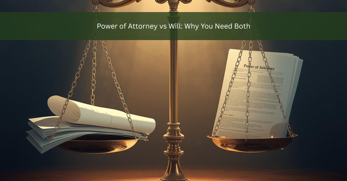 Will vs Power of Attorney – Why You Need Both